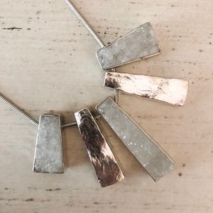 Sterling Silver and Crystal Silpada Necklace